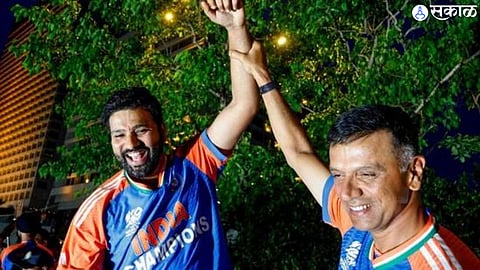 Rohit sharma Rahul Dravid t20 world cup 