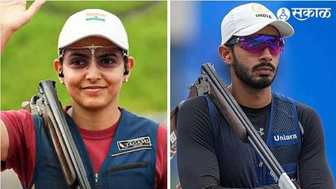 Maheshwari Chauhan and Anant Jeet Singh | Paris Olympic 2024