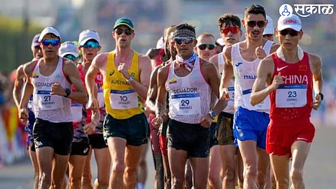 paris olympics 2024 vikash singh best finish in 20km race walk akshdeep singh fails to complete