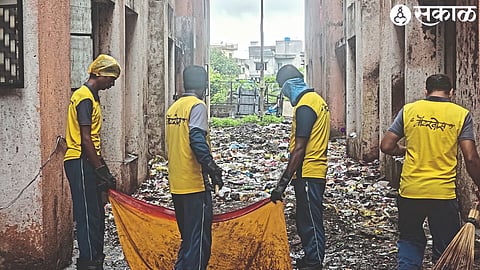 Sanitation workers