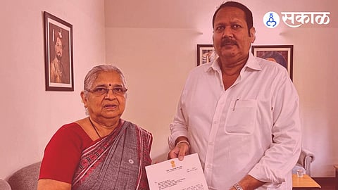 Rajya Sabha MP Sudha Murthy met MP Udayanraje Bhosale