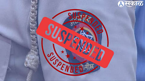 police suspended