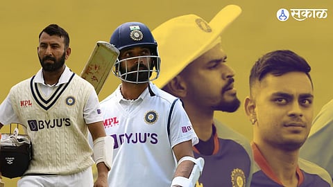 Cheteshwar Pujara | Ajinkya Rahane | Shreyas Iyer | Ishan Kishan