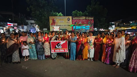 Women Candle March