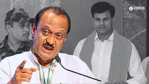 Ajit Pawar addressing sabha regarding Ravi Rana's controversial remarks on the Ladki Behan Yojana.
