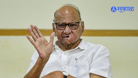 Sharad Pawar: ... जे काही घडले ते राज्याच्या आणि समाजाच्या हिताचे नाही; पवारांचा रोख नक्की कोणाकडे? 