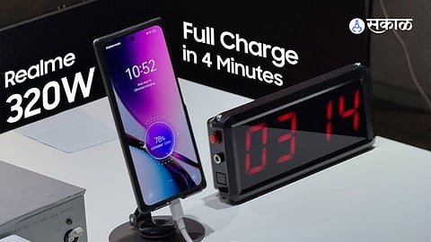 Realme Unveils 320W Charging Full Charge in Just 4 Minutes