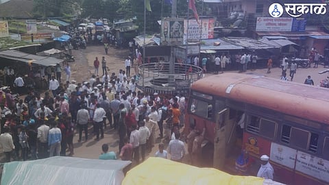  to implementation of PESA Act youth protest Mokhada bandh call 