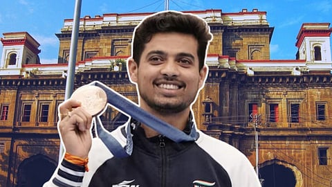 Olympic bronze medalist Swapnil Kusale