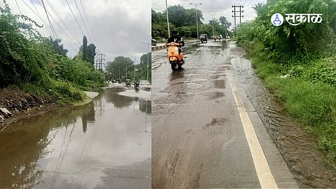 Pune: गटारींअभावी पाणीच पाणी, सिंहगड रस्त्यावरील समस्येमुळे नागरीक हैराण!