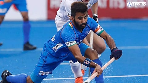 if fitness is good then india team hockey player manpreet singh will likely to play los angeles olympic sport news
