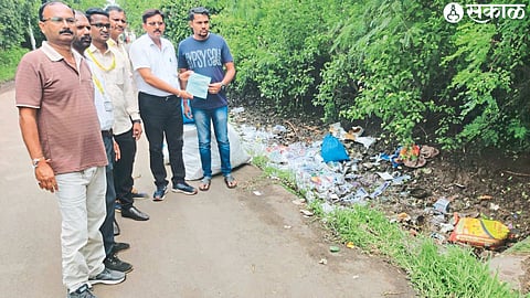 A fine of Rs.10,000 will be levied