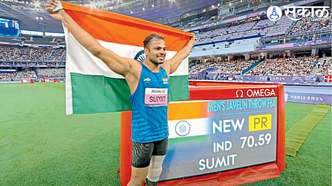 Paris Paralympics 2024 indias athlete sumit antil victory of gold medal he sacrificed his favourite food