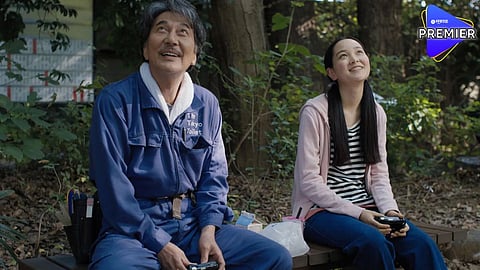 a humble toilet cleaner in the bustling city of Tokyo Perfect Days Wim Wenders