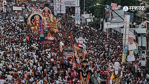 Parking spots for devotees in Pune city during Ganesh Festival