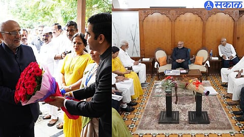 C. P. Radhakrishnan interacted with the people representatives of the district