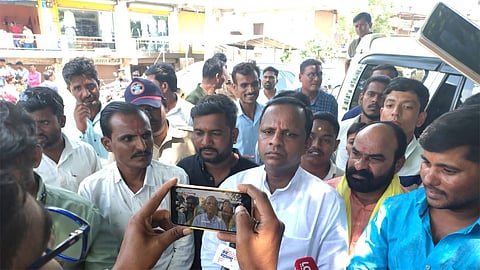 protester navnath waghmare