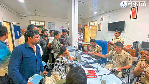 nagpur Municipal Corporation placed Broom on Ashok Chakra Complaint lodged Sitabardi police station