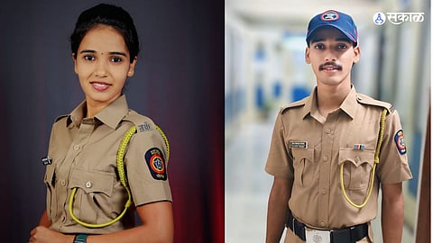 Success Story: शेतकऱ्याच्या मुलांनी नाव कमावले नाव;  मेहनतीच्या जोरावर बहिण भावांनी मिळवली खाकी वर्दी   

