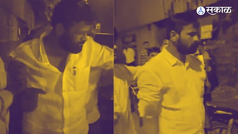 Laxman Hake accused of drinking alcohol publicly Medical test report Pune Viral Video