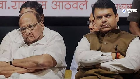 sharad pawar devendra fadnavis

