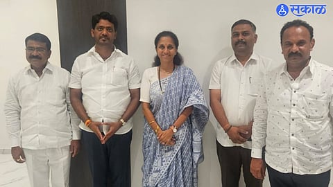 mohol supriya sule somesh kshirsagar meeting 