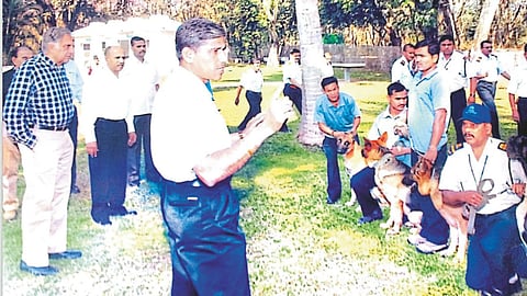 Dog Handler Vishwajeet Jadhav