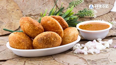  Stuffed Cheesy Kachori  Recipe: