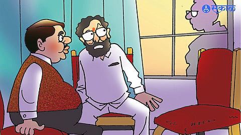 A dramatic midnight conversation unfolds between Karmaveer Bhaisahab and Fadnavis Nanasahab in Varli