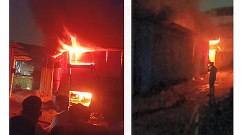 Godown Fire