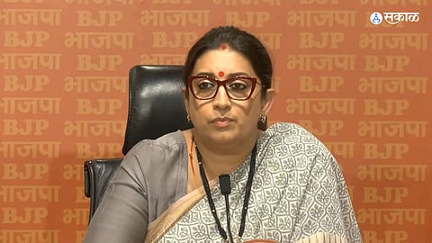 Navi Mumbai: काँग्रेसचे हिंदूत्व प्रेम निवडणुकीपुरतेच; स्मृती इराणींचा घणाघात   