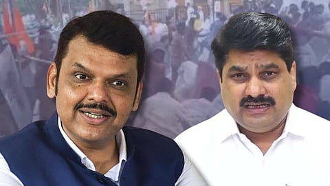 MLA Satej Patil vs Devendra Fadnavis