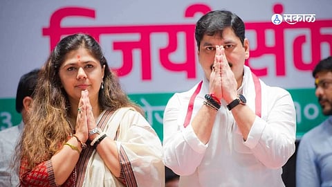 Beed: धनंजय मुंडे व पंकजा मुंडे पहिल्यांदाच  एकत्र मंत्रिमंडळात


