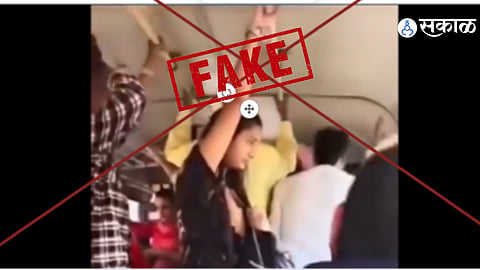 Viral scripted video of girl harassment shared on social media, causing misinformation and public confusion