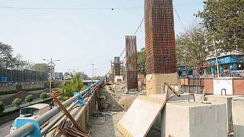 pune metro work