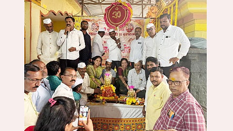 Khandoba-Mhalsai Wedding Ceremony Held in Dhamani