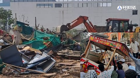 Pune mnp Action on over two hundred encroachments; A joint campaign vadgao sheri 