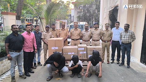 Dombivali Crime: 6 लाखाच्या गांजासह तीन जणांना अटक; विशेष अंमली पदार्थ विरोधी पथकाची कारवाई