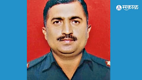 Chandrakant Kale, the brave soldier from Vaduj, remembered for his ultimate sacrifice for the nation."