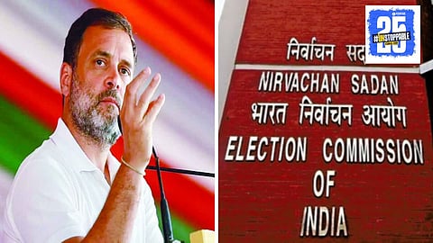 Rahul Gandhi on Election Commission