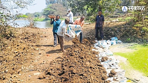 Efforts to reduce Rukala pollution include raising the dam height and applying bleaching powder to treat wastewater.