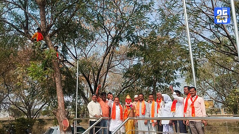 Shivsena Agitation