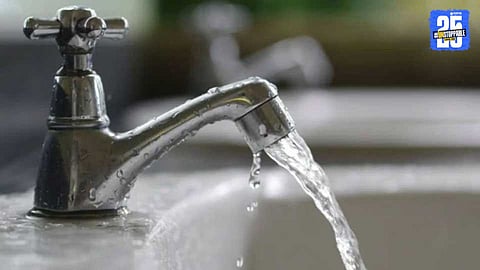 drinking water