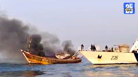 Alibaug Boat Fire