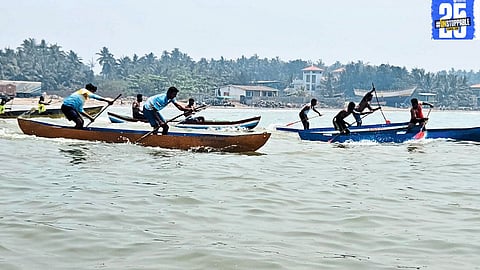 The thrilling boat race at Akshi-Sakhar Port saw Raiwadi taking home five out of six prizes, a remarkable achievement in the competition.
