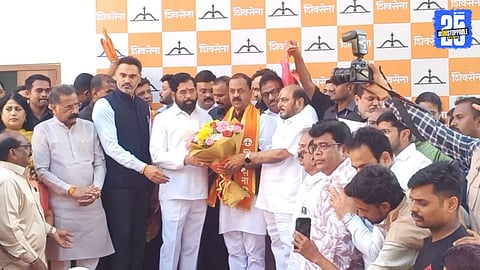 eknath shinde and former mla sanjay kadam
