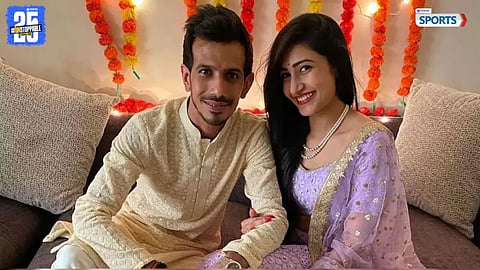 Yuzvendra Chahal and Dhanashree Verma 