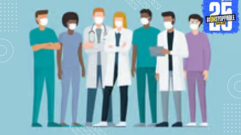 Frustrated health workers protest salary delay as 1,350 remain unpaid for two months.