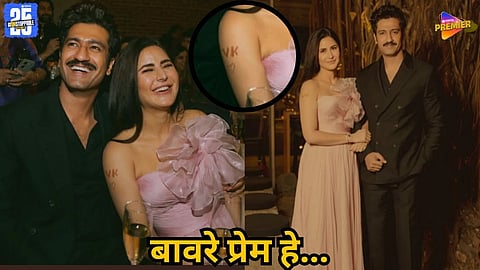Katrina Kaif writes Vicky Kaushal's name with mehendi
