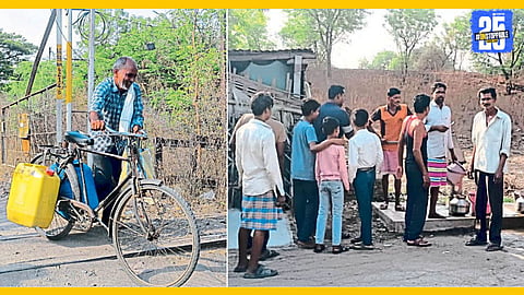 water crisis in murtijaput tehsil
